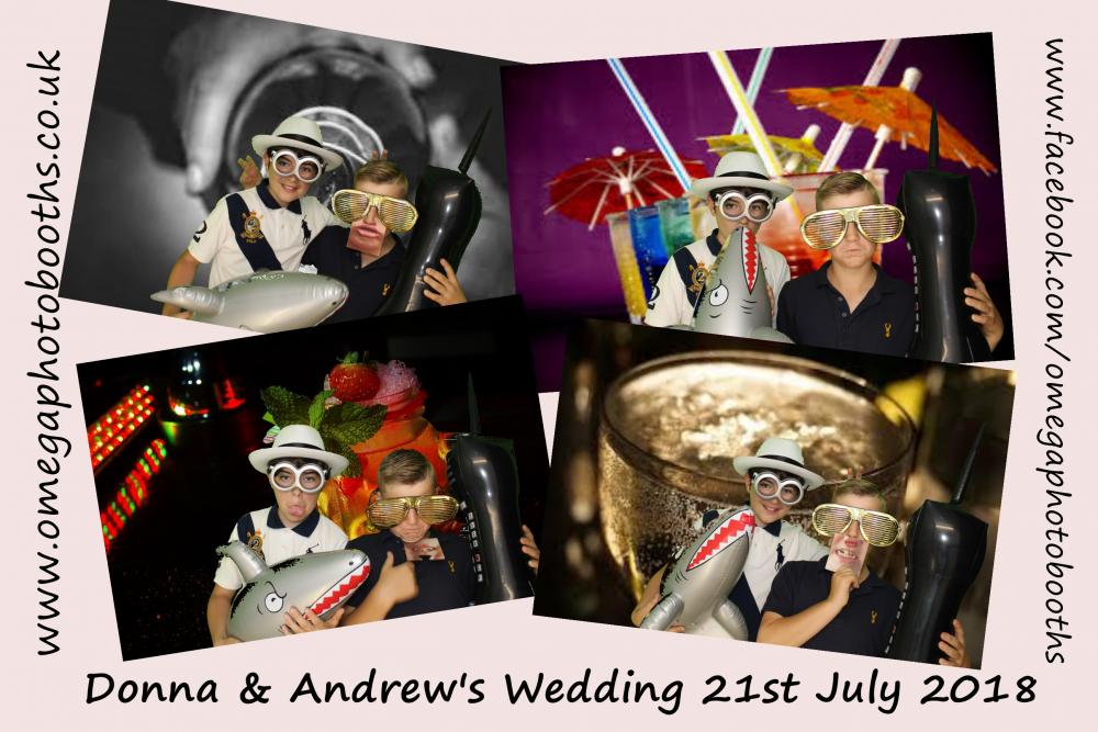 Donna & Andrew's Wedding | View more photos from the event at gallery.omegaphotobooths.co.uk/u/Omega-Photobooths/Donna-Andrews-Wedding